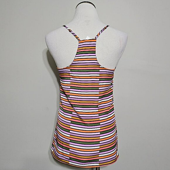 Nwt J Crew Factory Multicolored Stripe Spaghetti Strap Tank Top 4 Womens New $49 - Picture 4 of 8